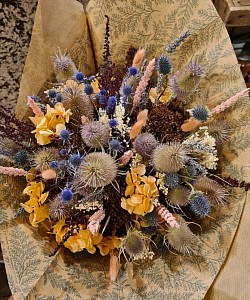 Bouquet ton varié champetre