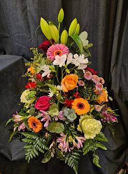 Tons orangé et rose