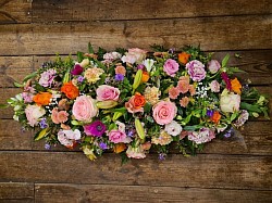 Dessus de cercueil 80 cm : tons coloré