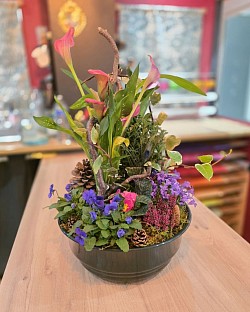 Coupe de plante fleuries